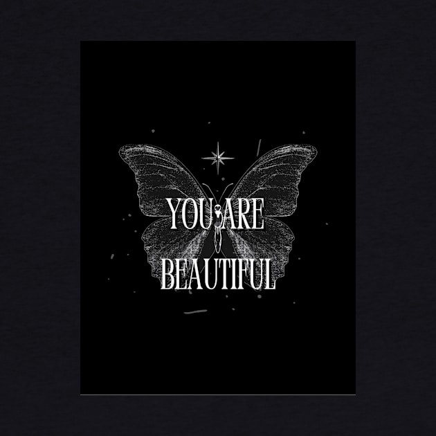 You are beautiful by Trend Pixel by Trend Pixel